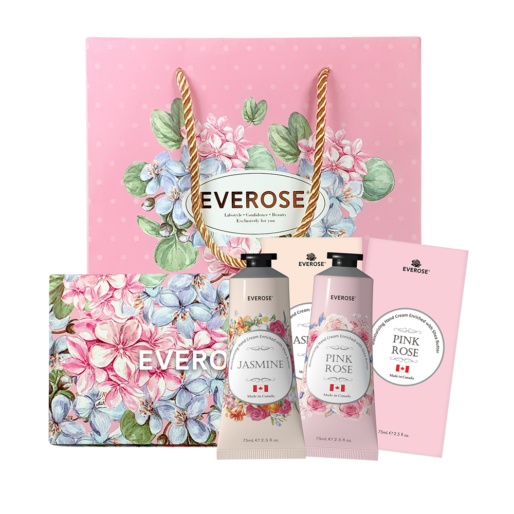 【Everose 愛芙蓉】 手部護理香水禮盒